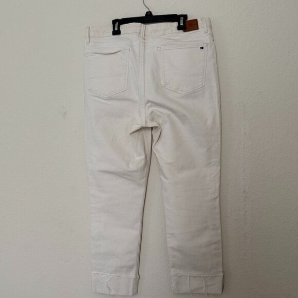 Tommy Hilfiger Beige Tribeca Skinny Denim Pants size 14 - Picture 2 of 12